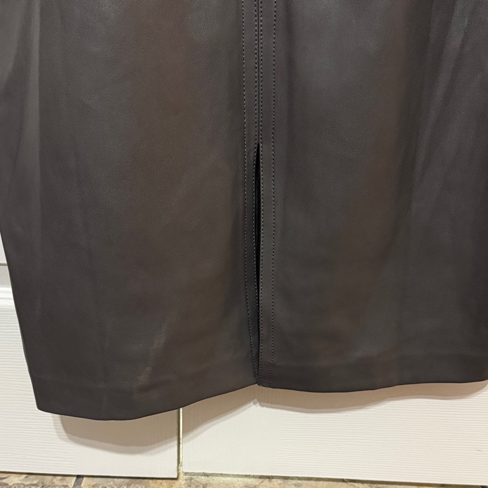 Ann Taylor Charcoal Pencil Skirt - Picture 3 of 4
